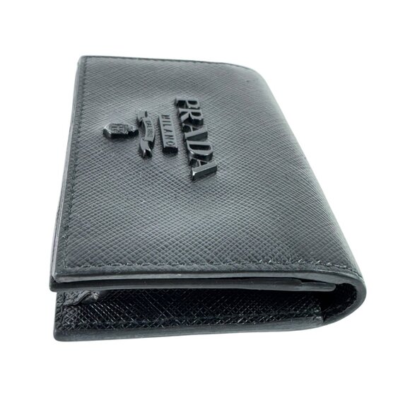 PRADA Small Saffiano Leather Wallet Card Holder Made in Italy - Picture 3 of 13